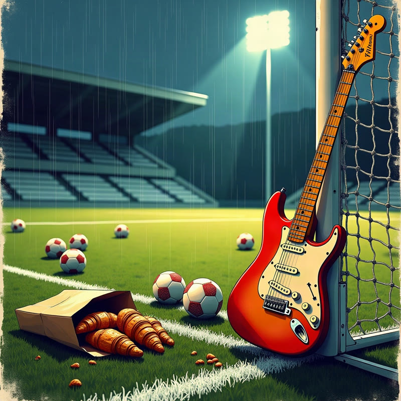 Pochette de la chanson Fred, le mur du FC Croissants
